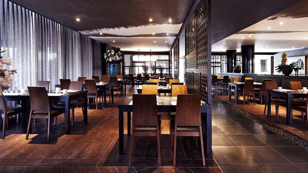 Kensington Jeju Hotel Exterior foto The interior of the restaurant